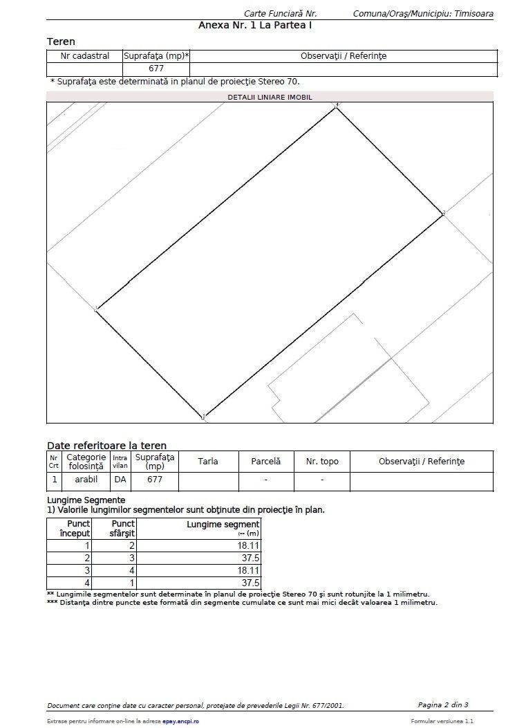 Calea Urseni-Ciarda Rosie | Timisoara | Parcele de la 677 mp - Poză 1