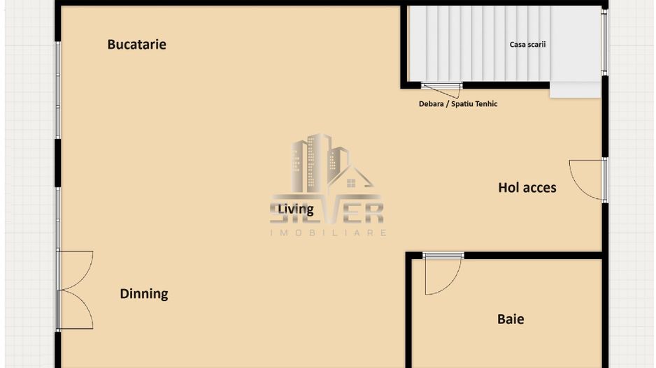 Casa de tip duplex finisata mobilata in Floresti zona Florilor - Poză 32