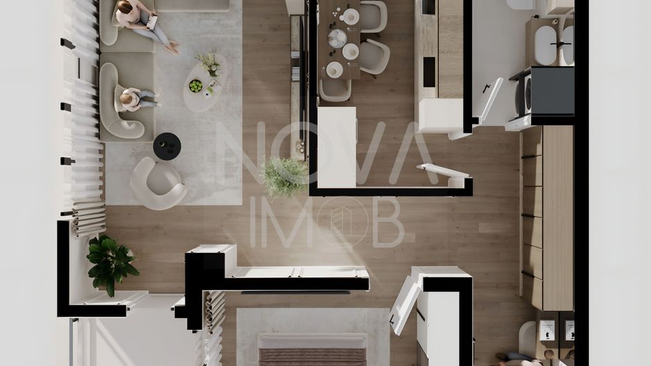 Apartament 2 camere  - Calea Surii Mici, Sibiu - Poză 14