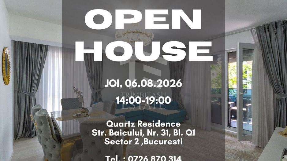 Doamna Ghica- Baicului - Quartz Residence- 3 camere + loc de parcare! - Poză 1