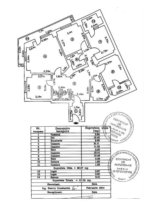 Apartament 4 camere Universitate - Imobil 1980 - Poză 7