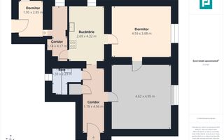 Casă modestă cu 3 camere din văiugă în Bătania - Poză 9