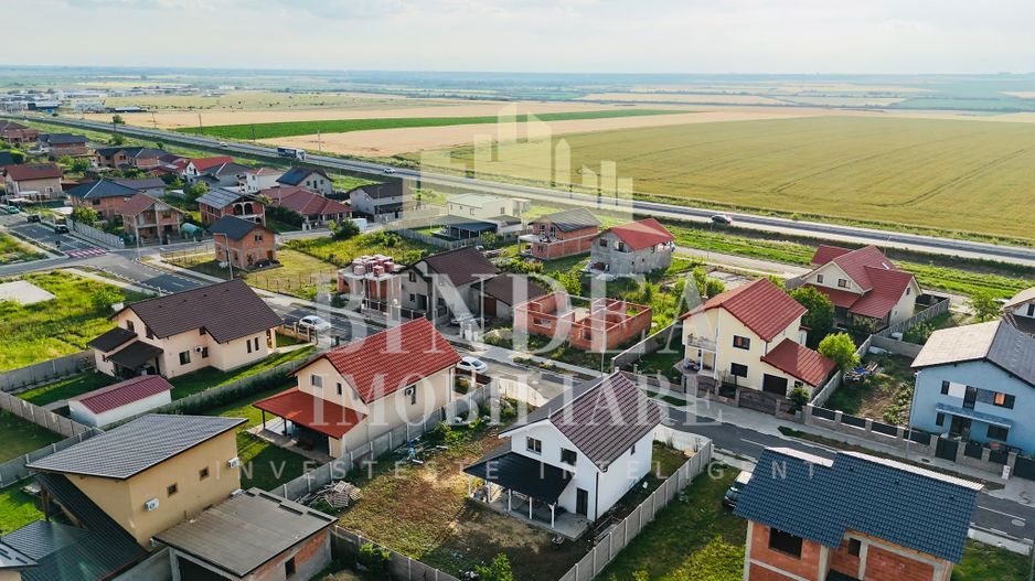 Casa individuala P+M Giarmata 584 mp 22 front, interior la alb - Poză 6