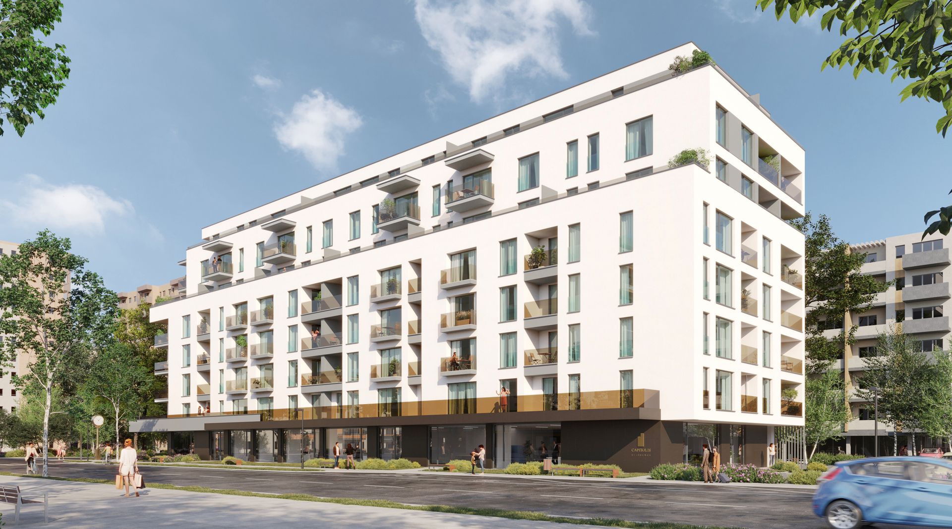Apartament cu 3 camere, Capitolis Residence, Tractorul - Poză 2