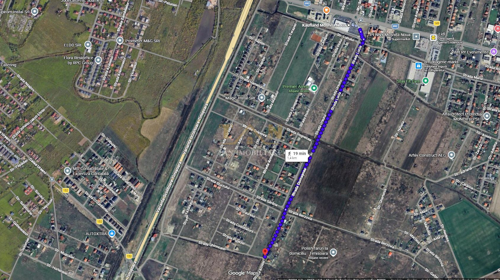 Teren Pentru Duplex Kaufland Mosnita Noua  Comision 0 - Poză 2