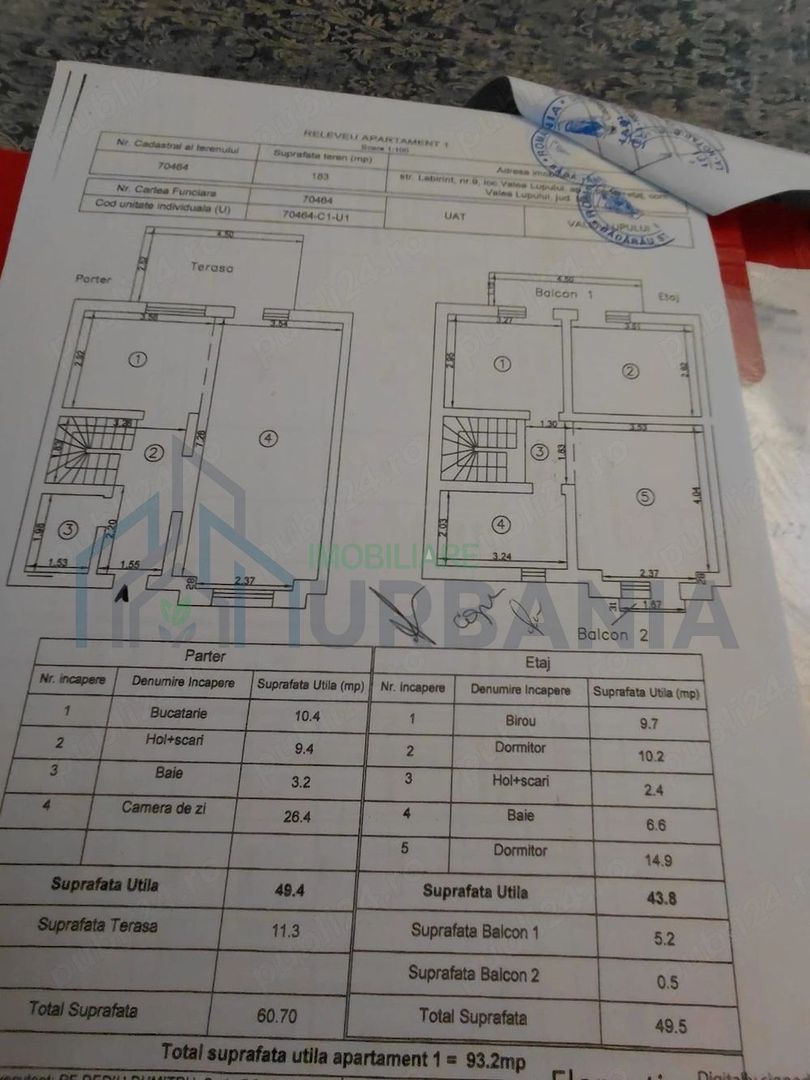 Duplex de vânzare, Valea Lupului, 93,2 mp, P+E+pod+terasă, str. fundaș asfaltată, panouri solare - Poză 10