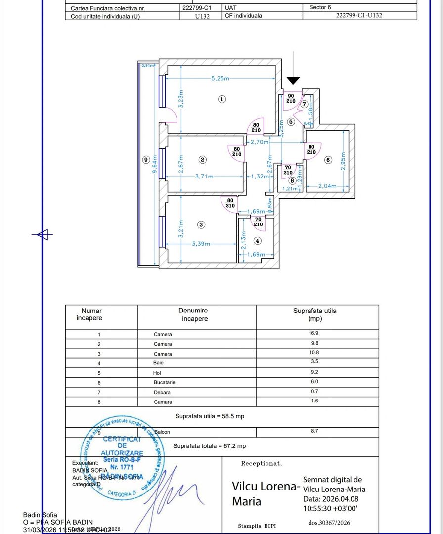 3 camere Bd. Timișoara | Bloc reabilitat | Etaj 1 - Poză 15