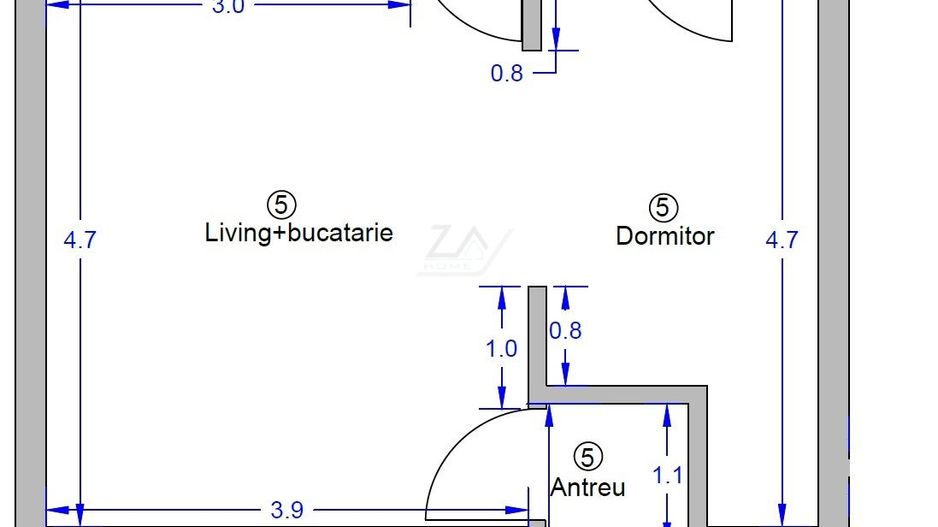 Etaj intermediar. Bloc finalizat. Loc de parcare. - Poză 9