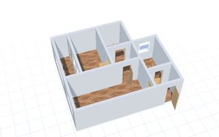 NOU - Aprtament 2 camere - Circumvalatiuni - Schiță 12