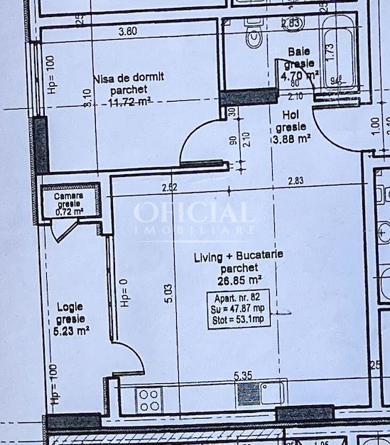 Apartamente cu 2 Camere | Dezvoltator | Comision 0% | Zona VIVO BMW - Poză 7