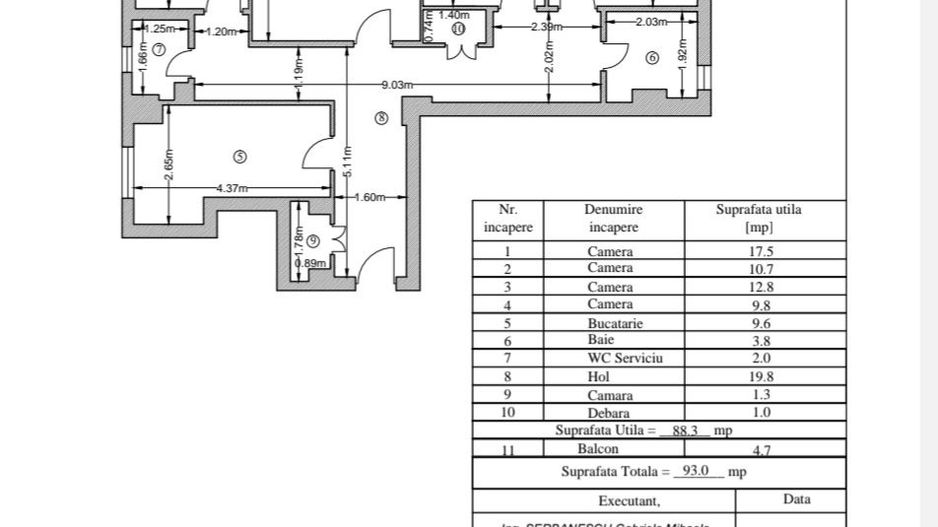 Apartament cu 4 camere 93 mp - Iuliu Maniu - Poză 2