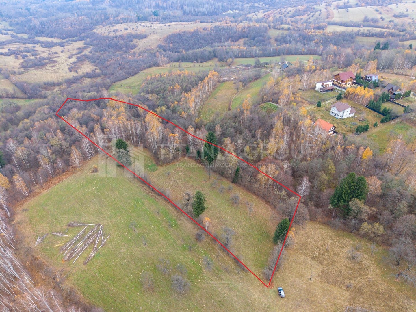 Teren intravilan, cu PUZ, Bran Tohanita,  SE ACCEPTĂ ȘI SCHIMB - Poză 1