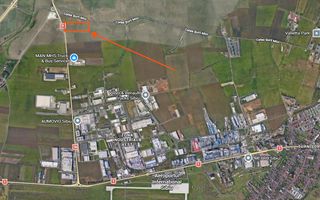 Teren intravilan I 19.235 mp I Front 79 m I Industrial Vest - Poză 2