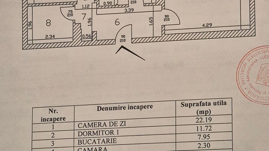 Apartament 2 camere mare decomandat P-ta Iancului - 2 min metrou, et 1 - Poză 8