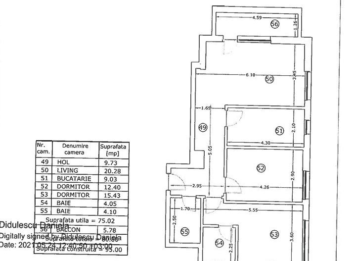 Comsion 0% 3 Camere mobilat complet + 2 loc. Parcare / Pipera IM111 - Poză 20