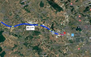 Teren cu deschidere de 97.66ml la Autostrada A1 | 14.103mp - Poză 5