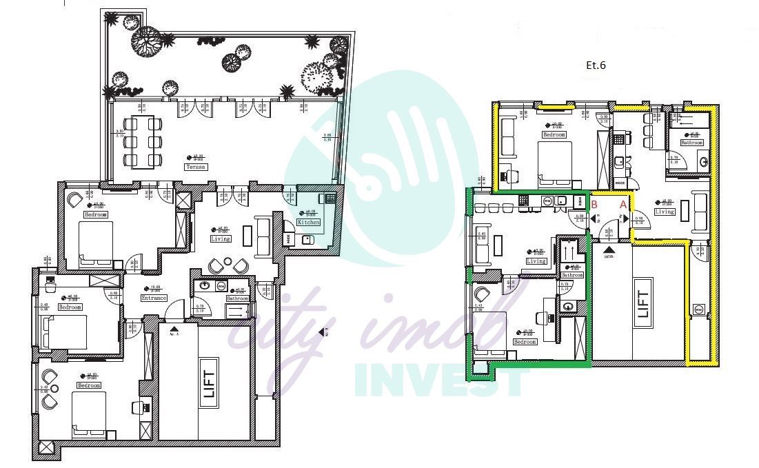 Duplex Universitate | Terasă panoramică 92 mp | Investiție activă - Poză 5