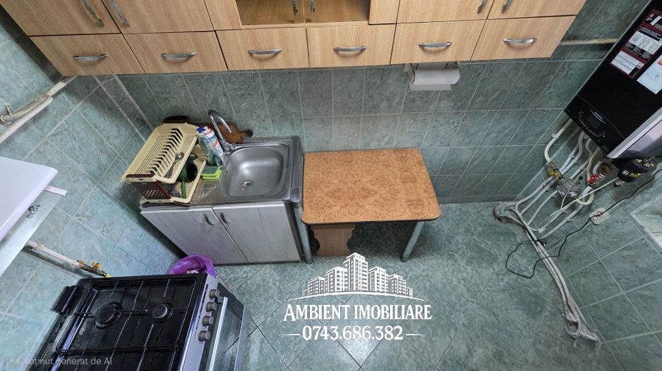 Apartament cu 3 camere, etaj 4, mobilat, zona CENTRU - BUIUM; - Poză 7