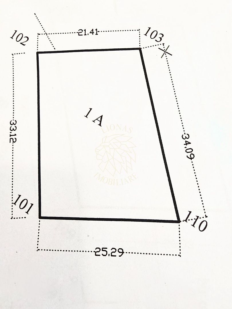 Teren intravilan 776 mp cu utilitati-ideal casa- Zona Aerodromului - Poză 1