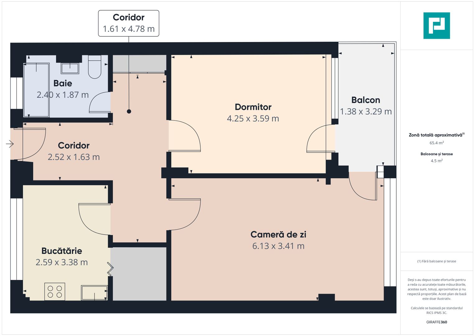 Apartament 2 camere Popești-Leordeni - Poză 2