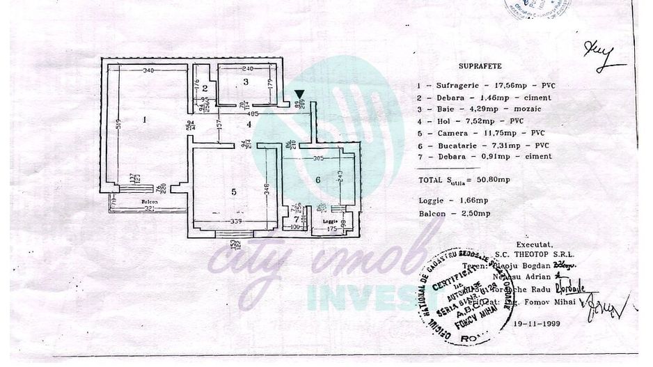 2 camere eficient impartite vis-a-vis de PARC - Poză 9