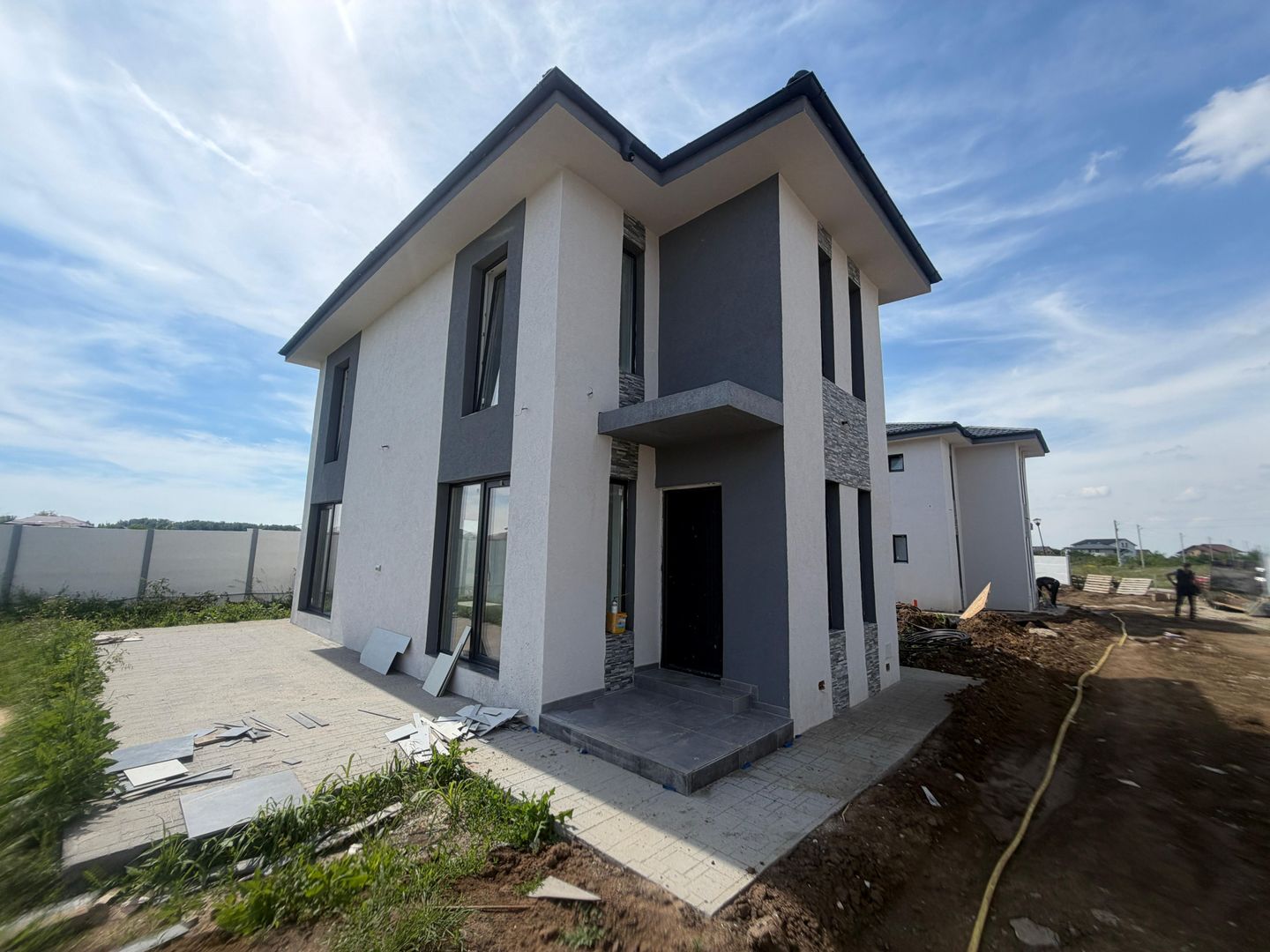 CASA SINGULARA - 4 CAMERE, TOATE UTILITATILE, TEREN 400 MP, COMIS 0% - Poză 1