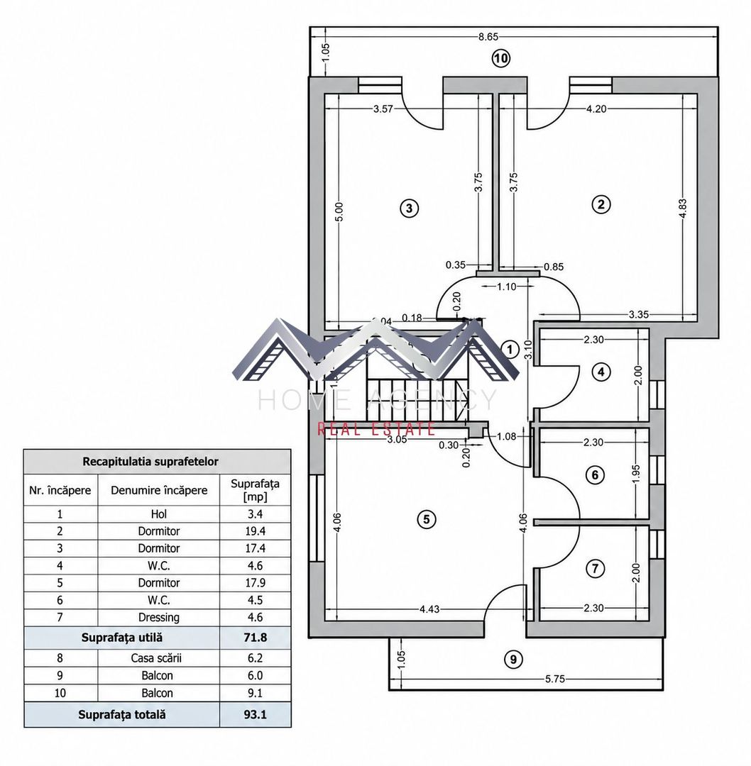 Casă individuală P+1 | Otopeni central - Schiță 13