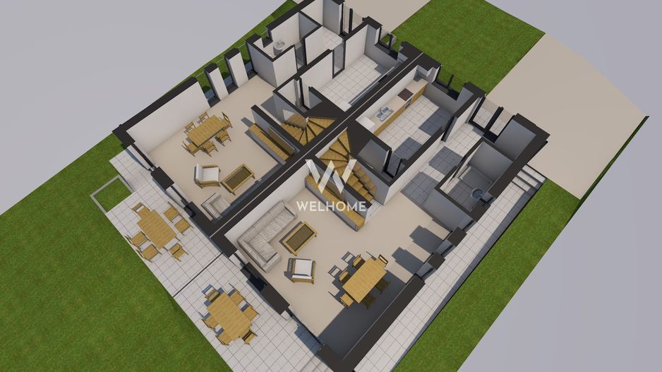 Duplex modern si calitativ cu curte generoasa - Cisnadie - Sibiu - Poză 9