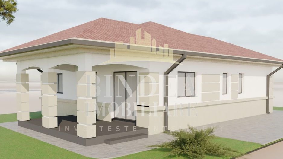 Casa individuala pe parter, 3 camere, 2 bai- Mosnita Noua, 640mp teren - Poză 2