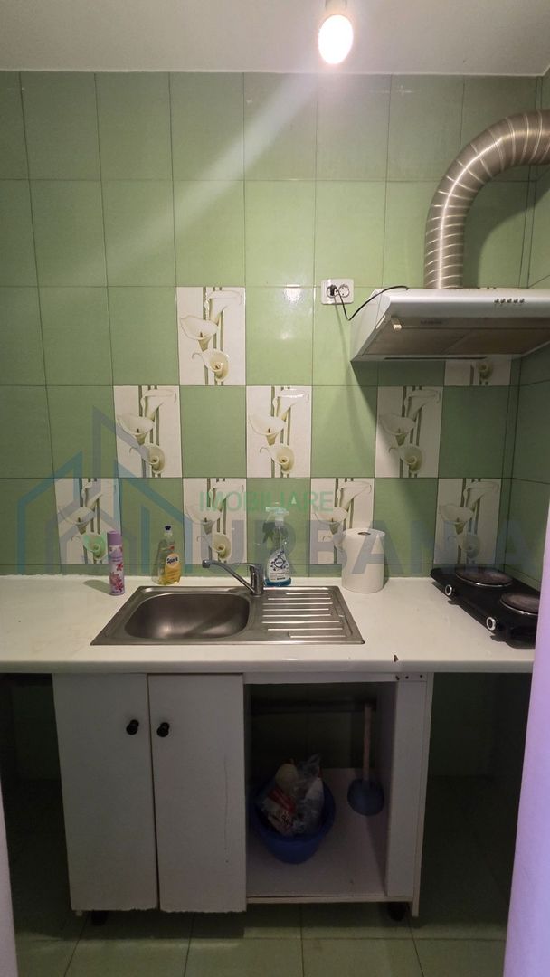 Garsonieră mobilată, etaj 1, zona Kaufland Piața Nicolina, Iași - Poză 4