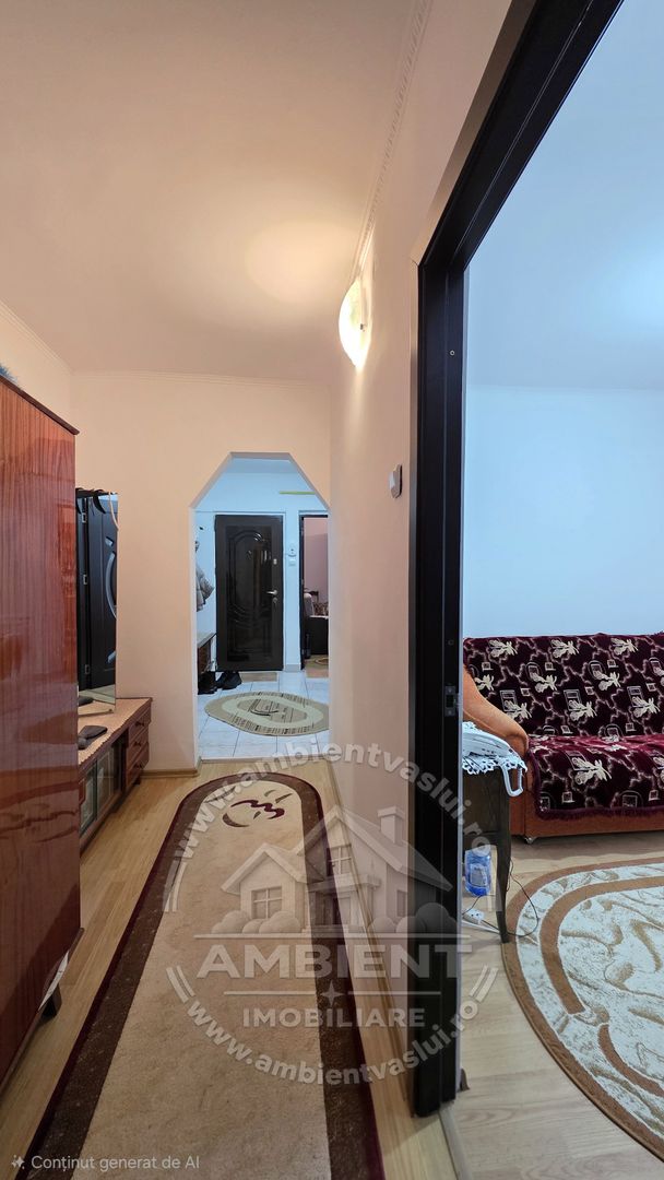 Apartament cu 3 camere, etaj 4, VASLUI - zona CARTIER; - Poză 11