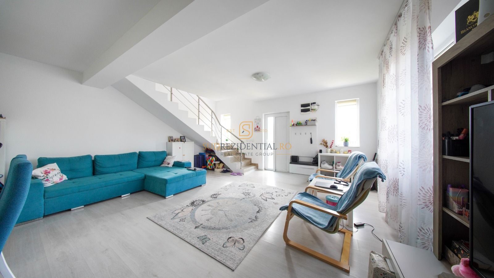 Duplex modern 4 camere + mansardă, complet mobilat – Comuna Berceni - Poză 7
