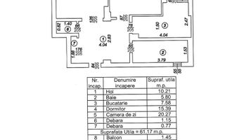 2 camere in noul cartier al Justitiei - Camera de Comert - Poză 12