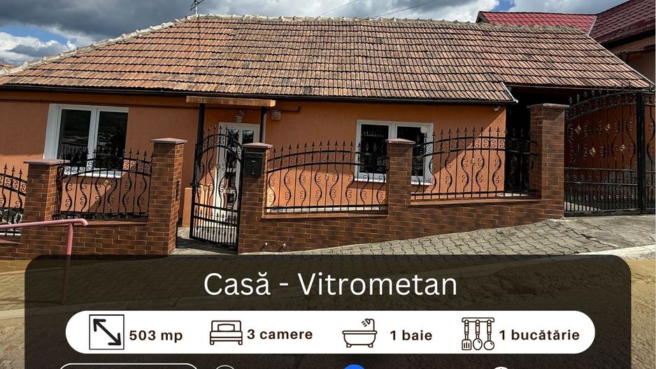 Casa de 3 camere, Medias. - Poză 1