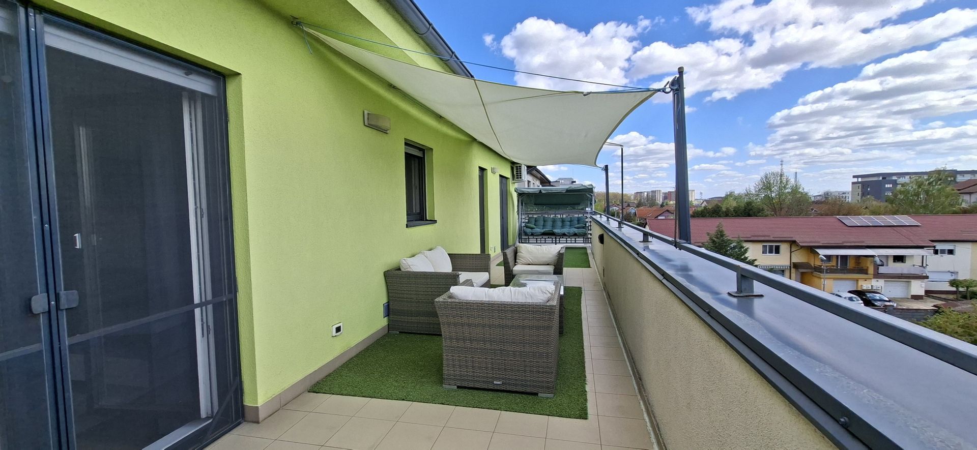 Penthouse 3 camere, terasa de 50mp - la prima inchiriere - Poză 2