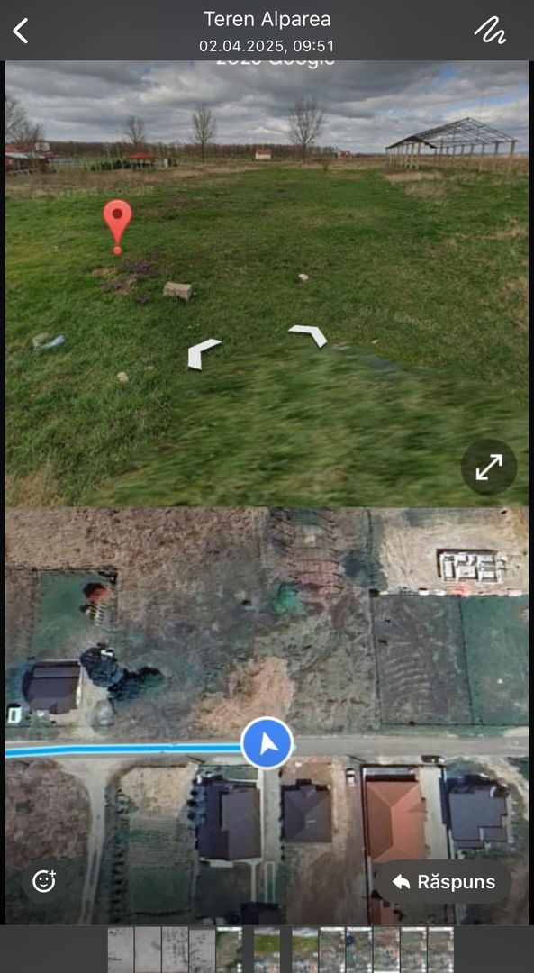 Teren intravilan, 976 mp, Alparea, Bihor 34 500 Euro. Comision 0 - Poză 3