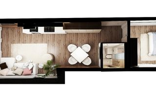 Mansarda -apartament 2 camere - Schiță 6