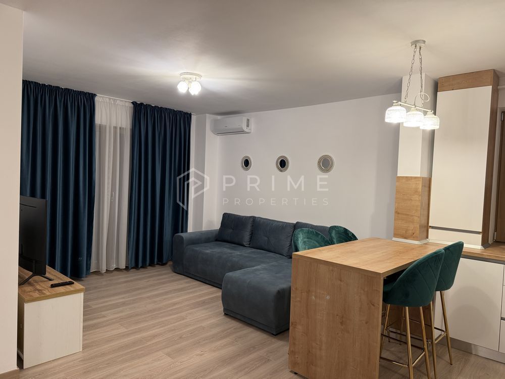 Apartament cu 2 camere, mobilat si utilat lux, de închiriat, bloc nou - Poză 1