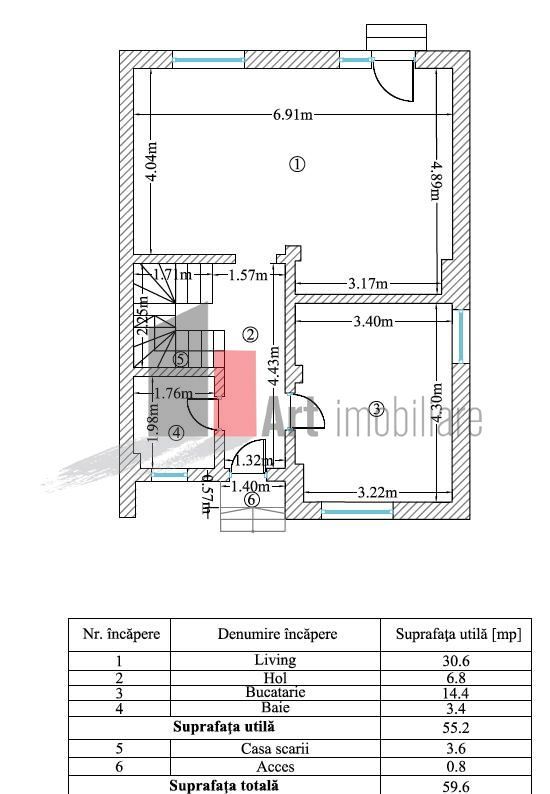 Casa curte Popesti Leordeni - A0 - Poză 4