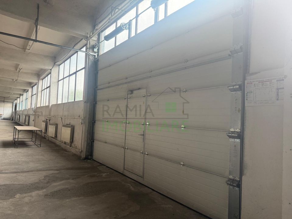 Hală 600 mp de închiriat Stupini Brașov + spațiu birouri - Poză 5