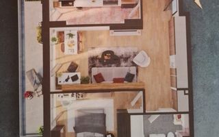 Apartament 2 Camere Decomandat | Parcare | Finisaje LUX | Elite City - Schiță 22