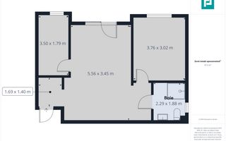 Apartament cu 2 camere în bloc nou - Poză 2