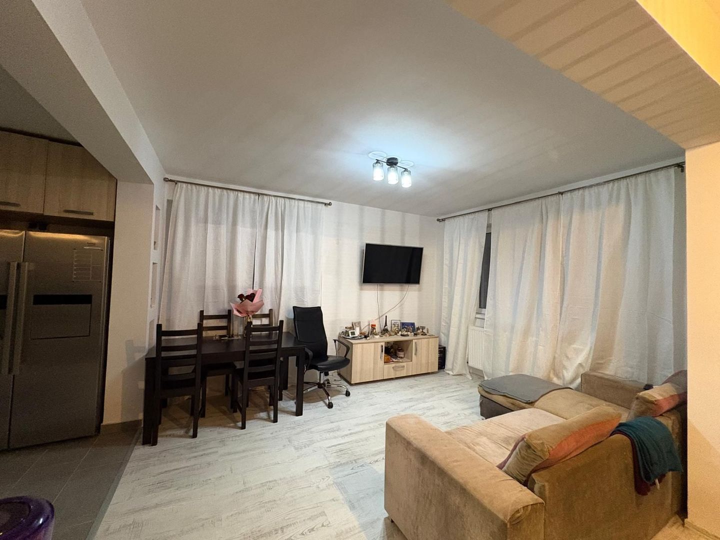 CASA TIP DUPLEX - CURTE 125 MP, CENTRALA  PROPRIE, MOBILATA, COMIS  0% - Poză 2