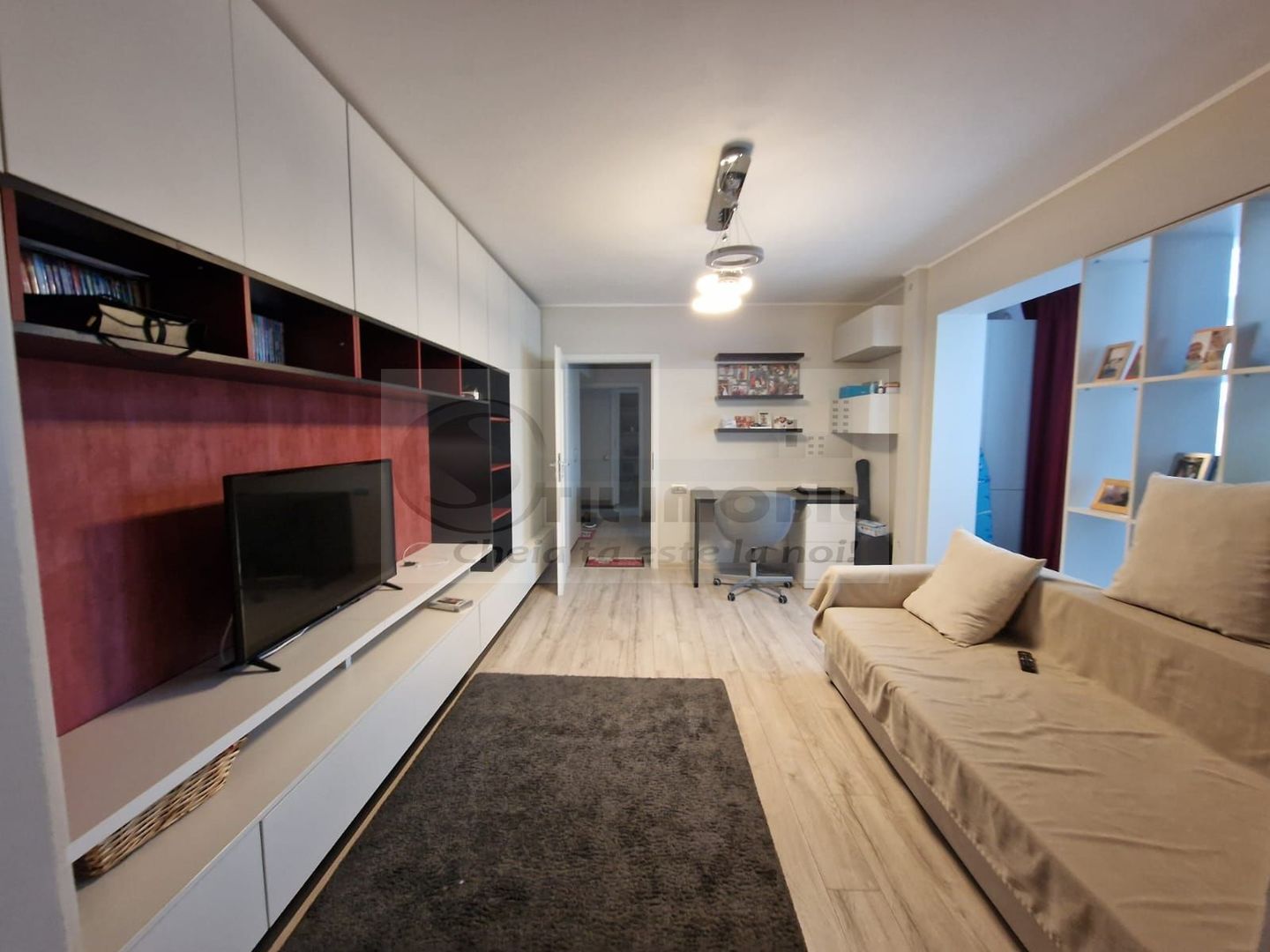Liber, mobilat modern, apartament 3 camere, Tatarasi Posta, etaj 3/4 - Poză 6