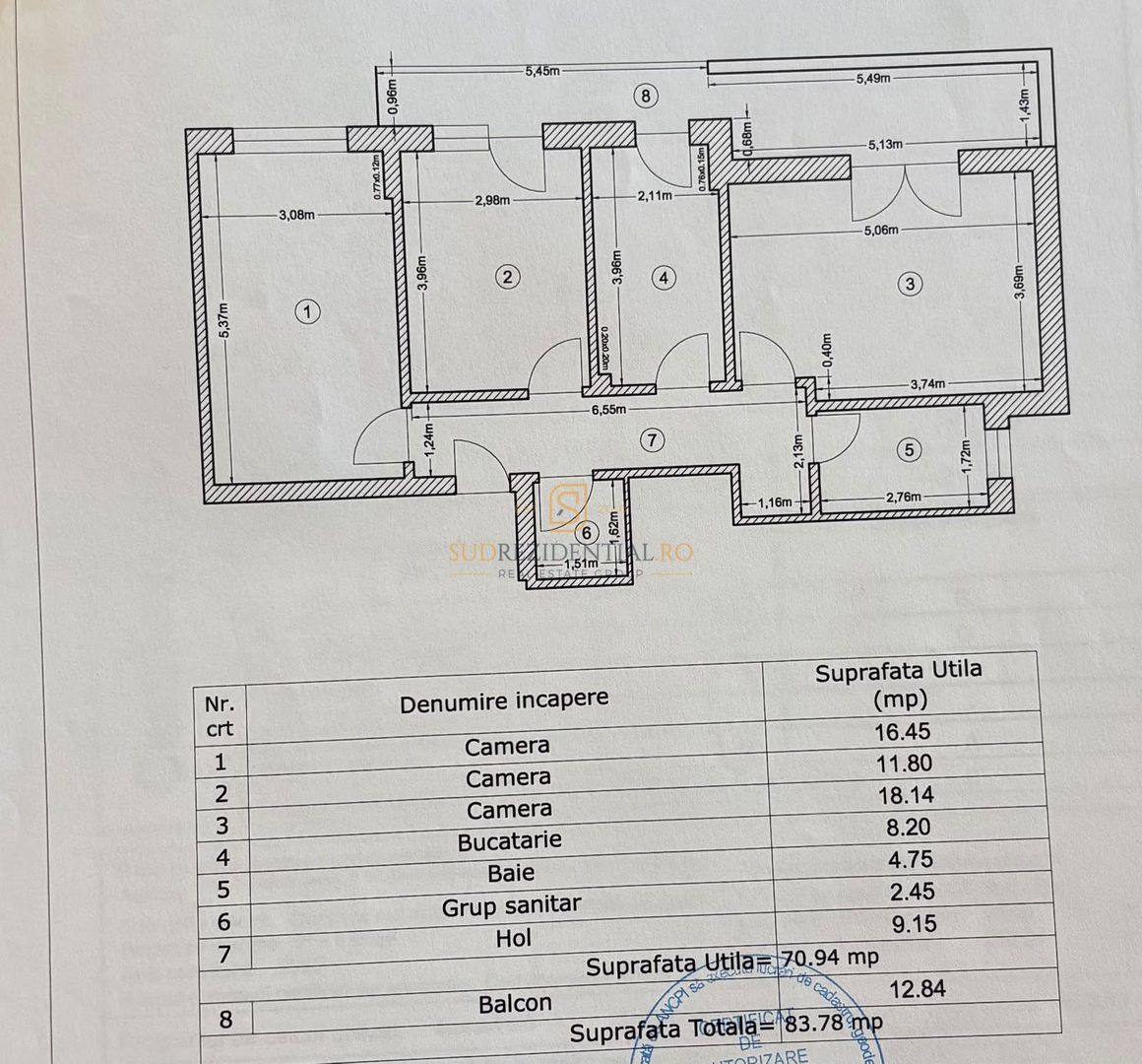 Apartament cu 3 camere, Viva Residence, Metrou Aparatorii Patriei - Poză 9