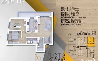 Decomandat Nzeb 2 bai Ansamblu premium Titan Metrou STB Parcul Teilor - Poză 4