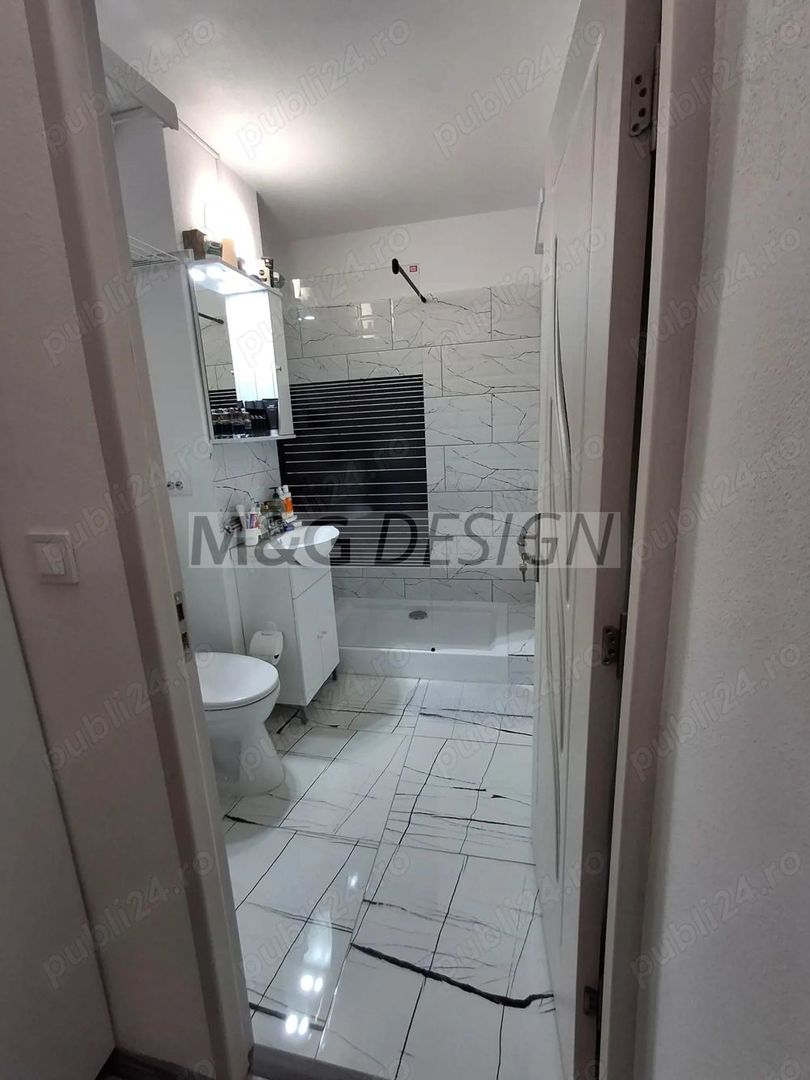 Apartament 2 camere Dambovita cu centrala amenajat - Poză 10