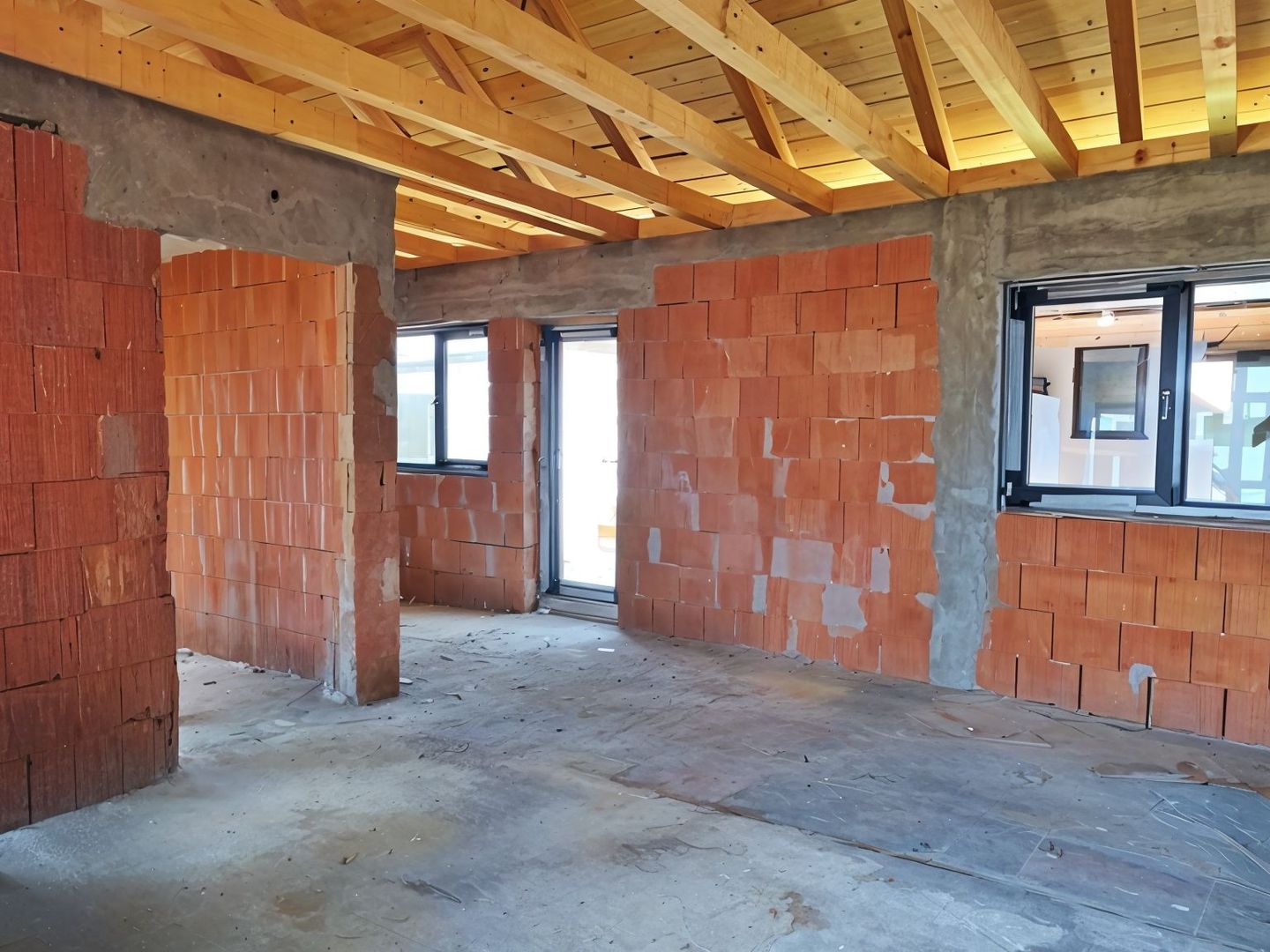 Casa parter 2 dormitoare, in Comuna Sanmartin, acces auto - VANZARE - Poză 5