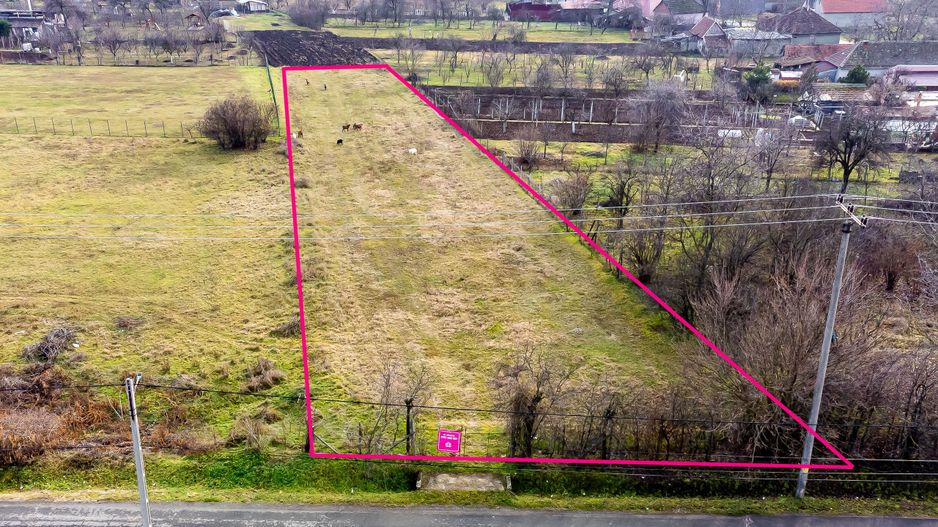 VANDUT! Teren generos în Ghioroc Suprafață 2400 mp. - Poză 2