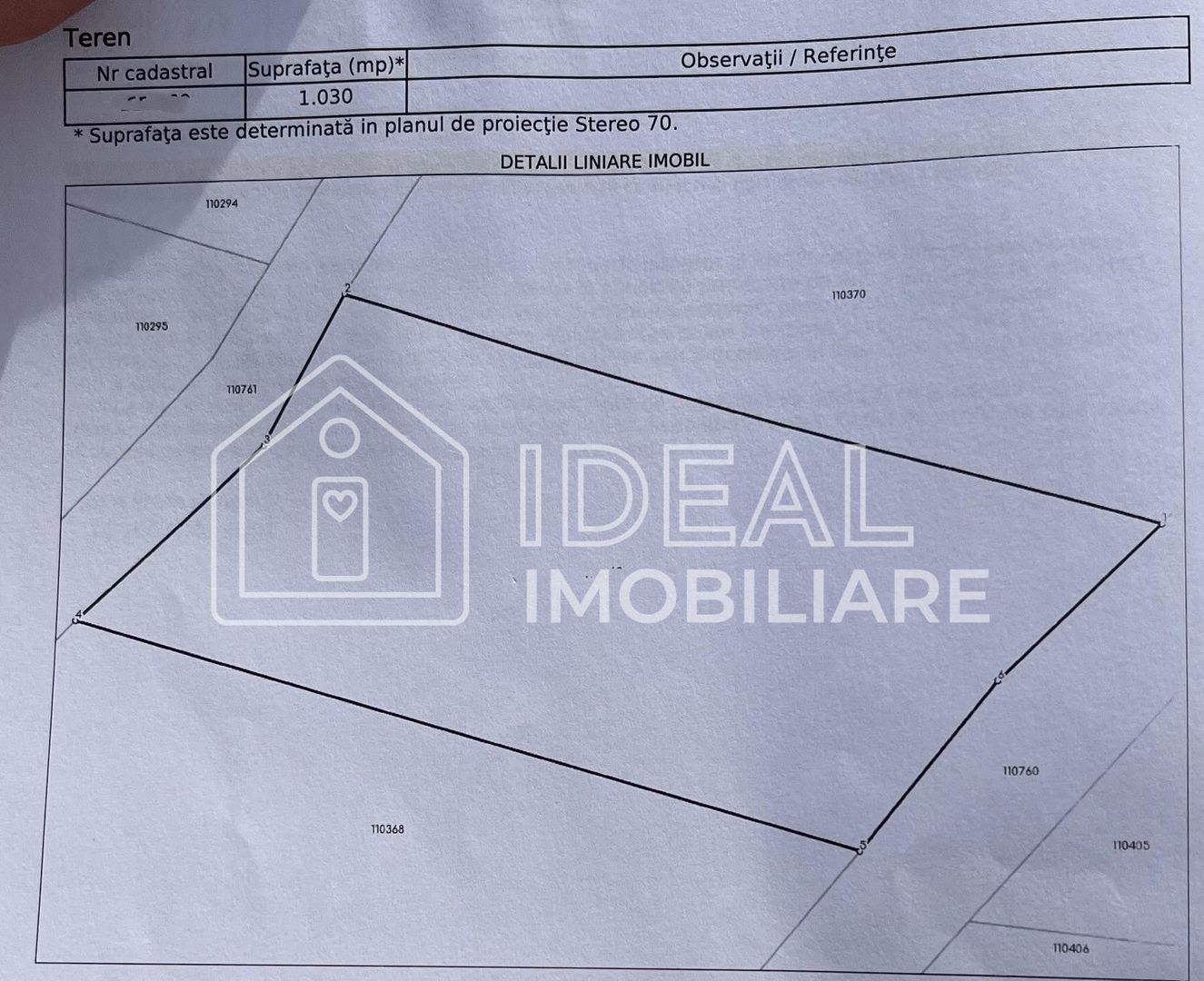 Teren extravilan 1030 mp, Cârțișoara - Poză 7